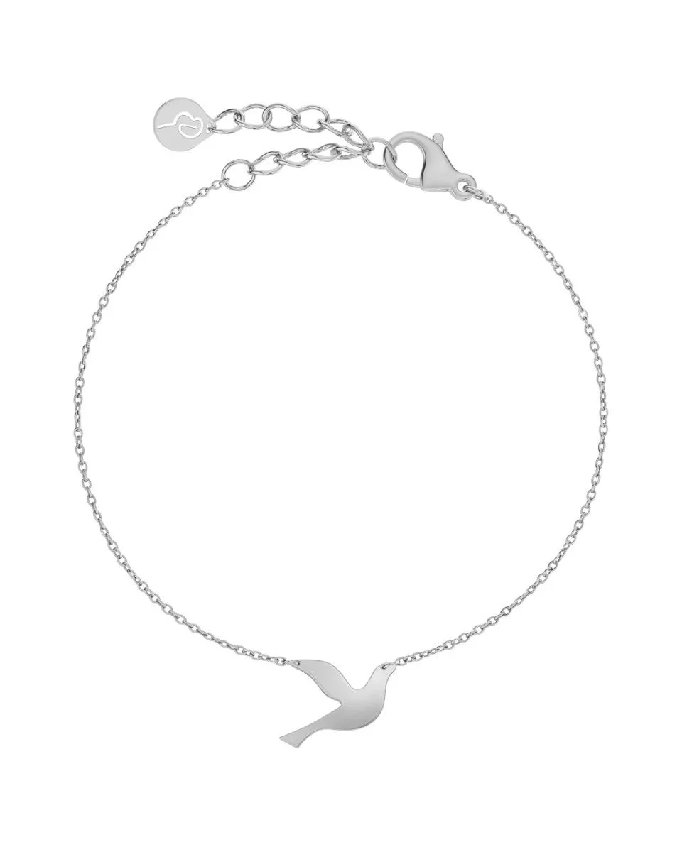dove bracelet silver