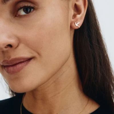 Dove Studs Gold