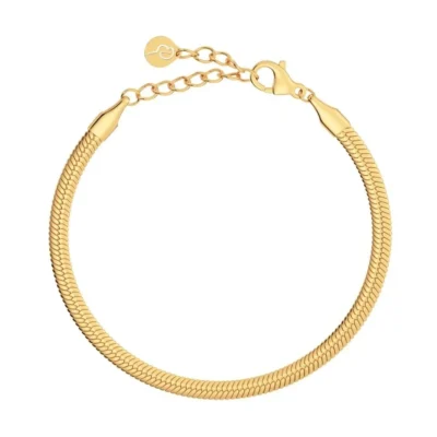 Herringbone Bracelet Gold