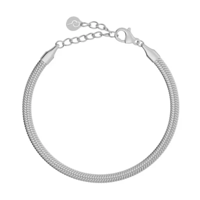 Herringbone Bracelet Steel