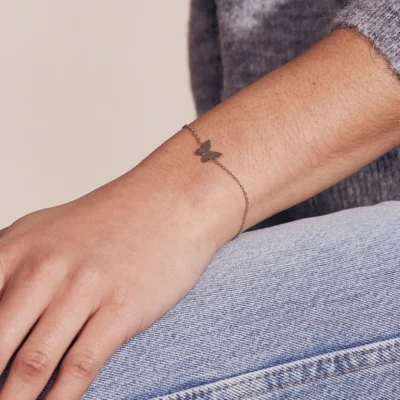 Papillon Bracelet Steel