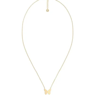 Papillon Necklace Gold