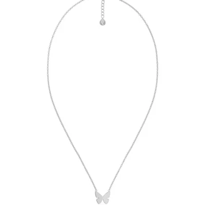 Papillon Necklace Steel