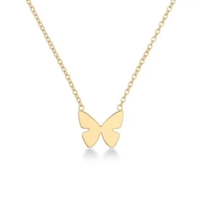 Papillon Necklace Gold