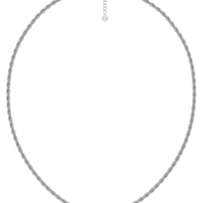 Rope Chain Necklace Steel