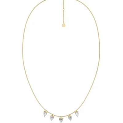 Arrow Necklace Multi Gold
