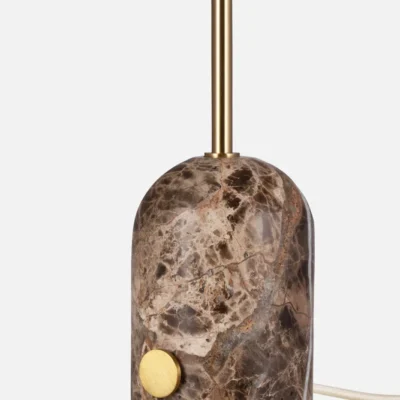Bordslampa Gino 20 Brun Marmor