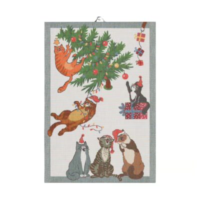 Purr-Fect Christmas Handduk 35*50 cm