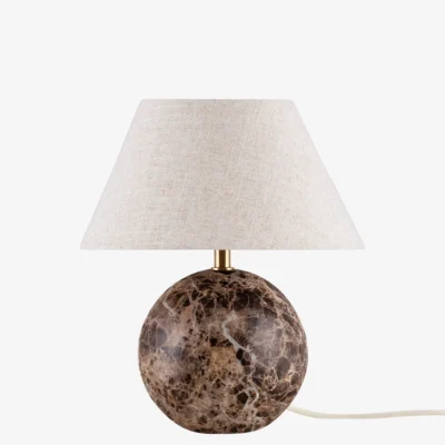 Bordslampa Castello 24 Brun Marmor