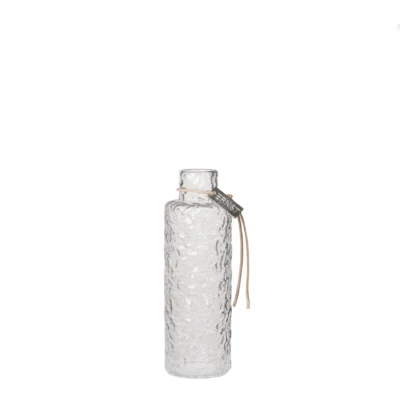 Glasvas Struktur d5 h15 cm