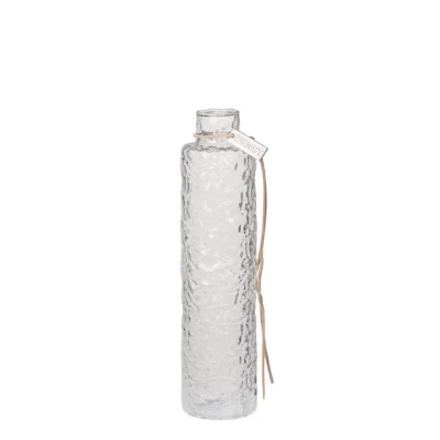 Glasvas Struktur d5 h20 cm