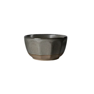 Skål Grå/Natur d12 h6 cm
