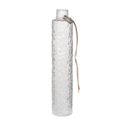 Glasvas Struktur d5 h25 cm